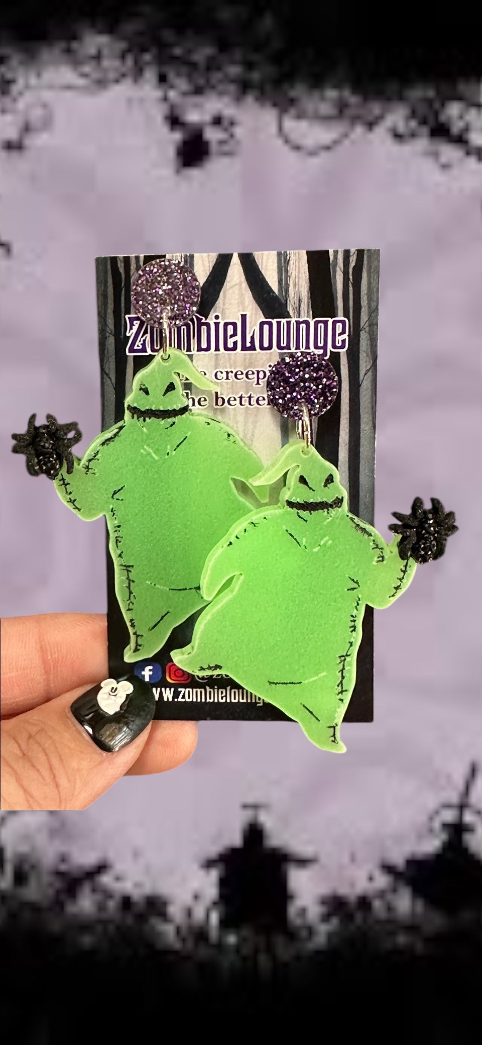 Oogie Boogie Earrings