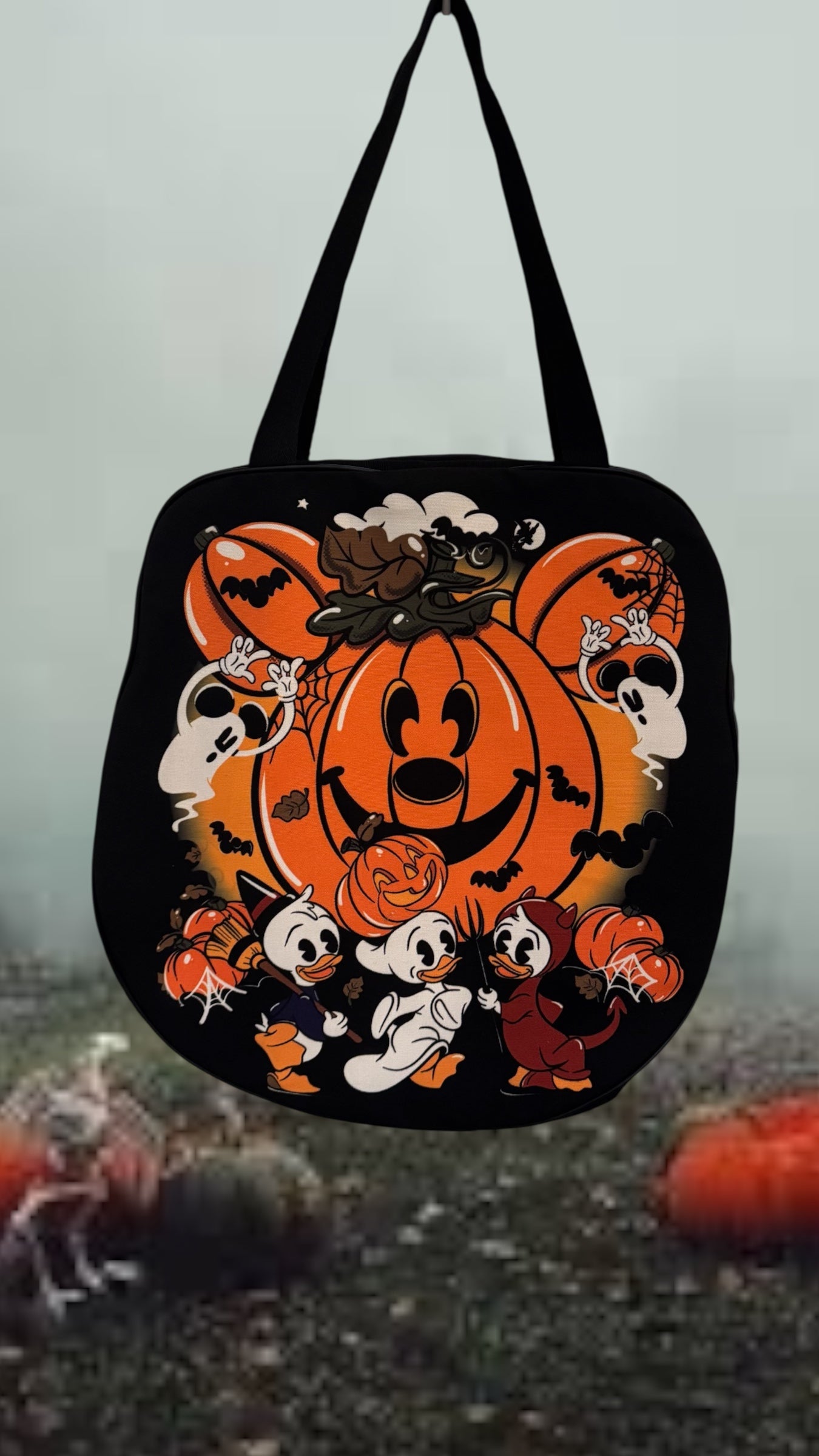 Trick or Treat on Main Street Oversized bag