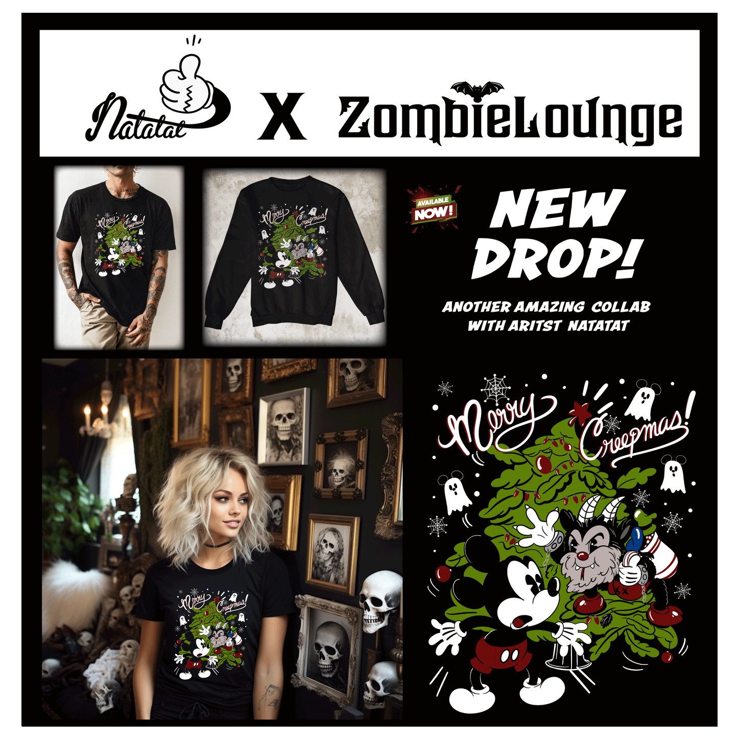 Krampus Mouse Shirt or Sweatshirt