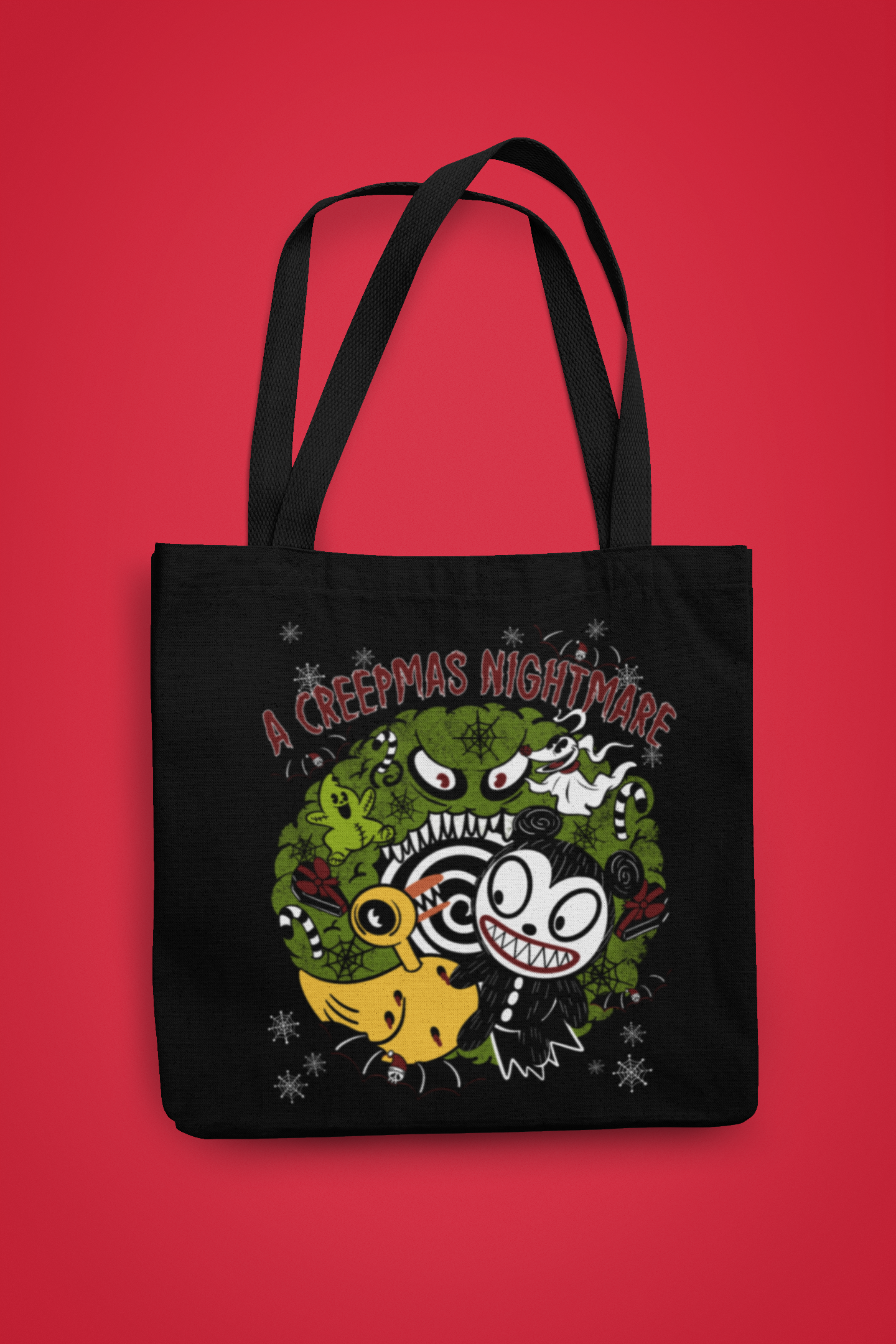 Scary Wreath Totebag