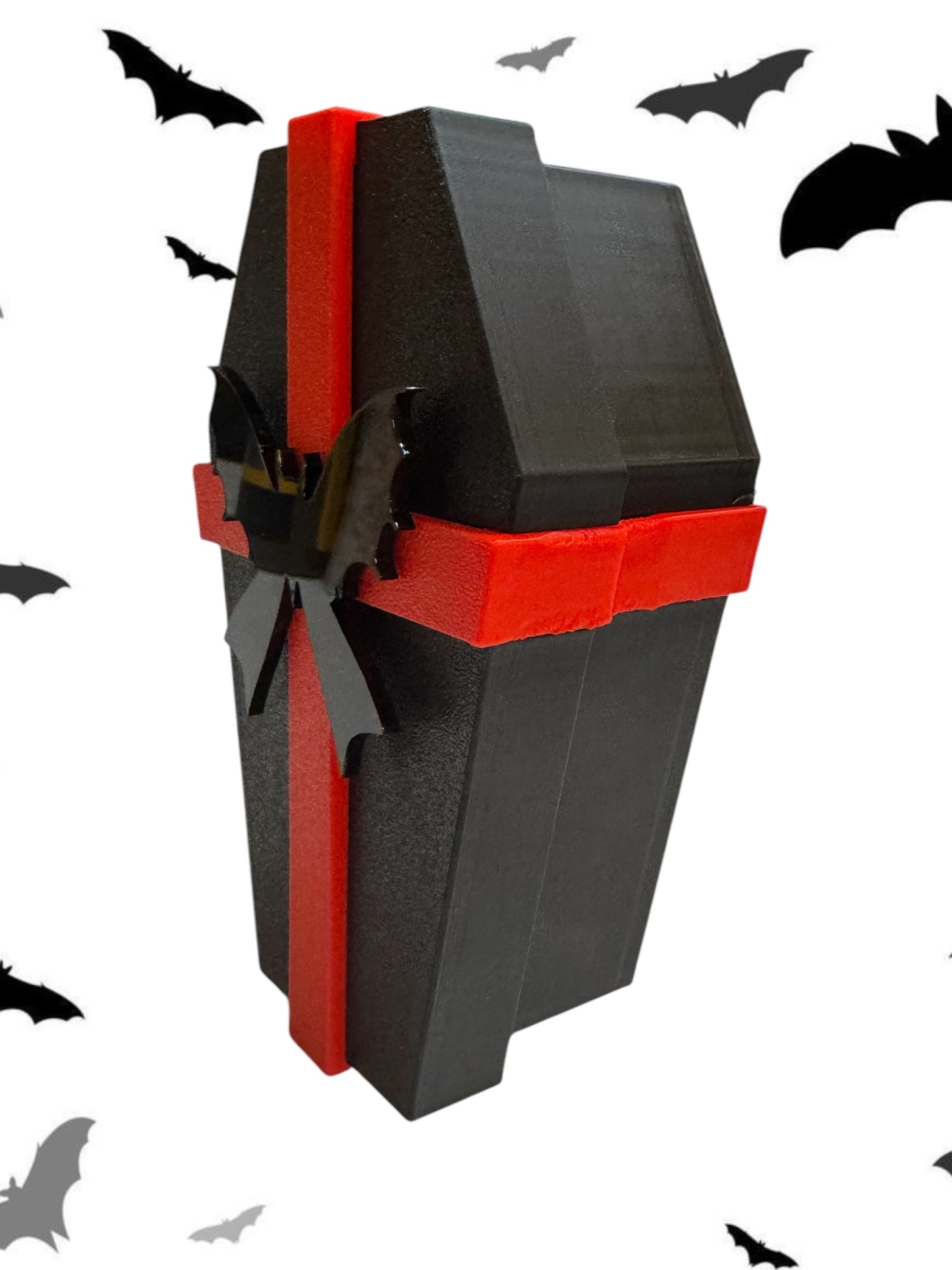 Bat Coffin Jewelry Box