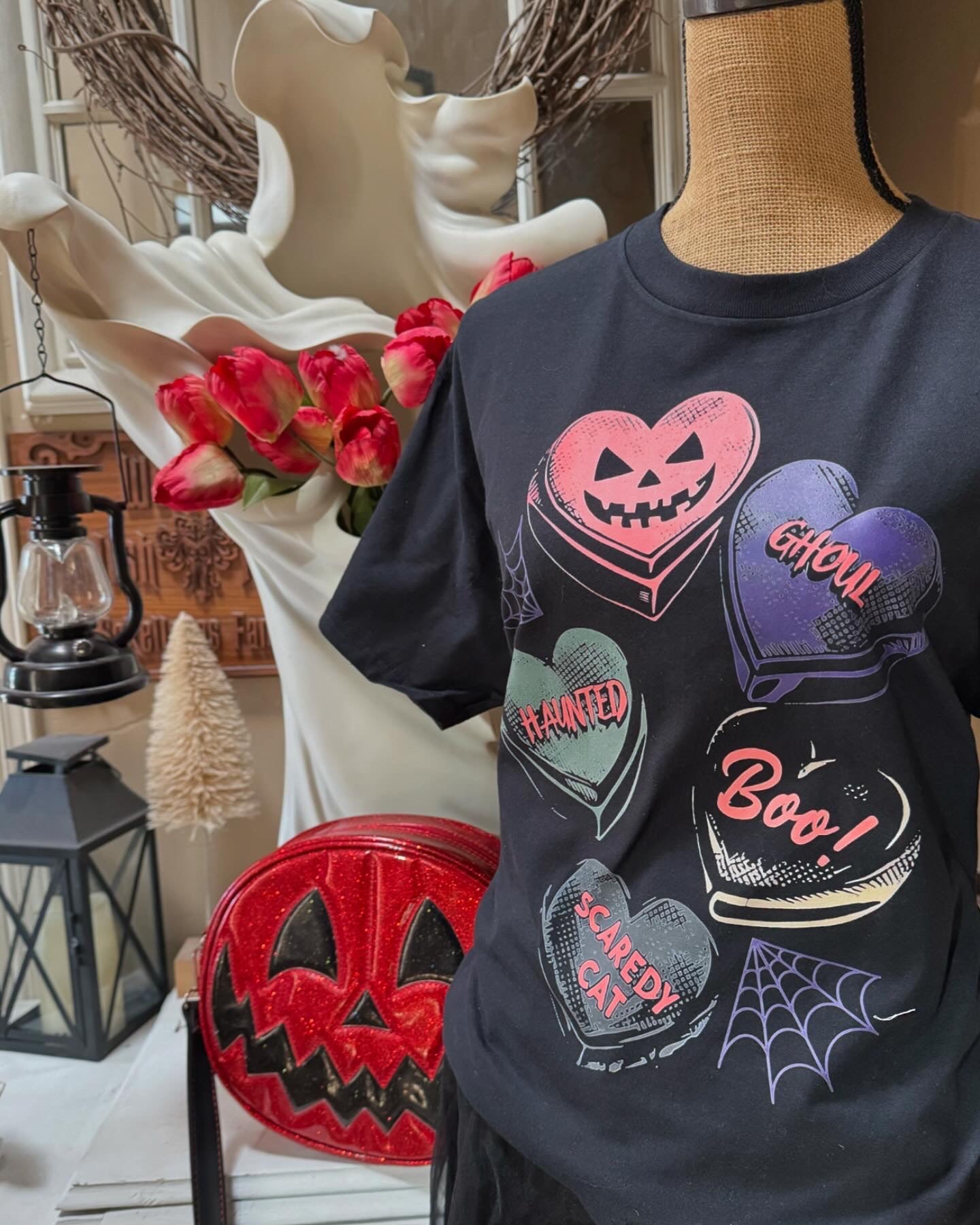 Spooky Candy Hearts shirt