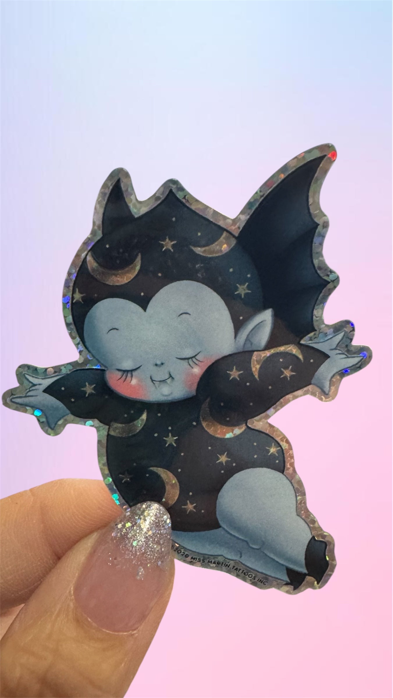 Vincent the Vampire Bat Sticker