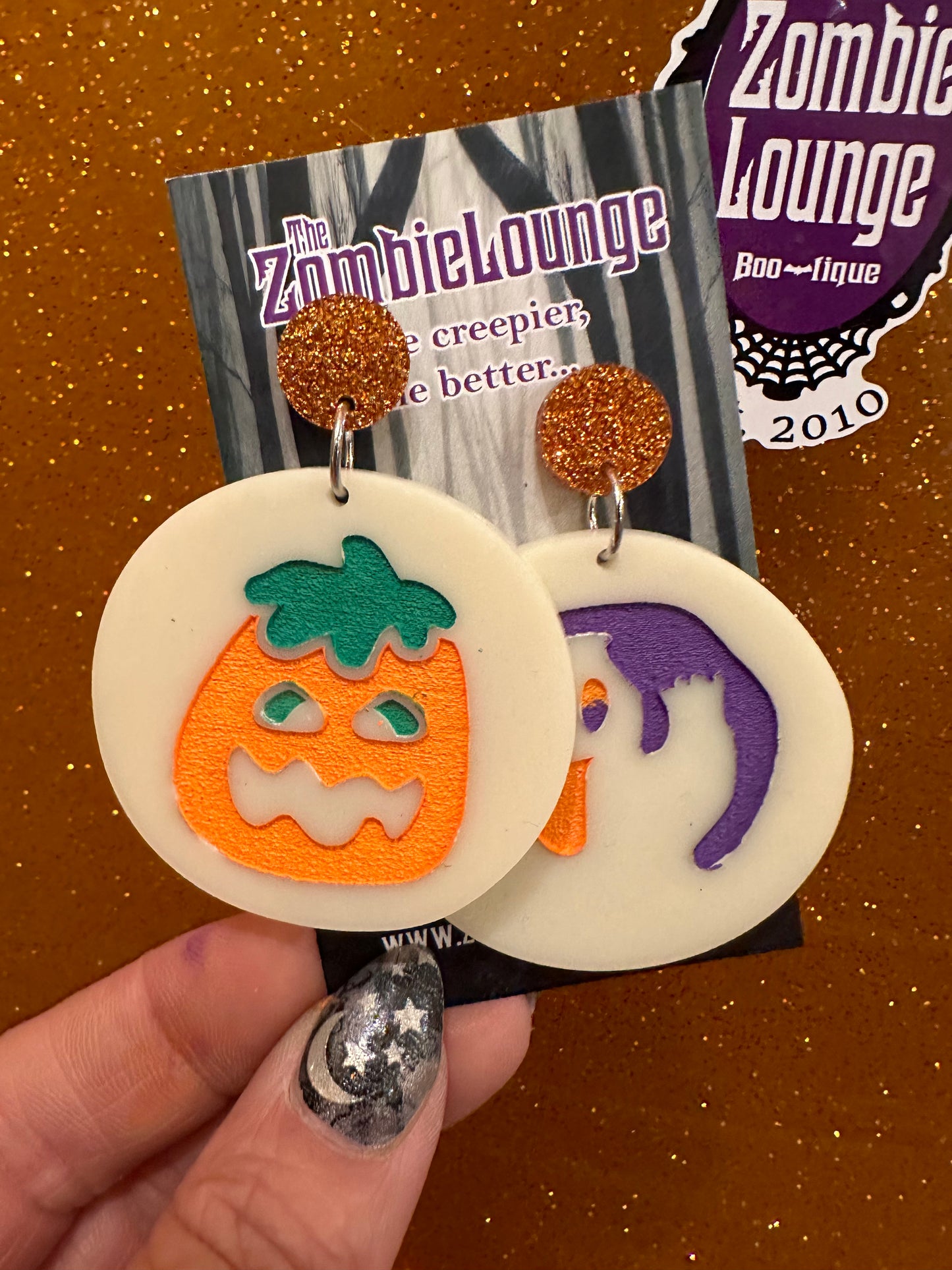 Halloween Cookie Earrings