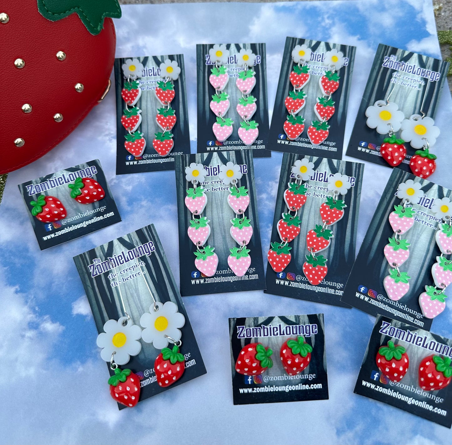 Strawberry Earrings