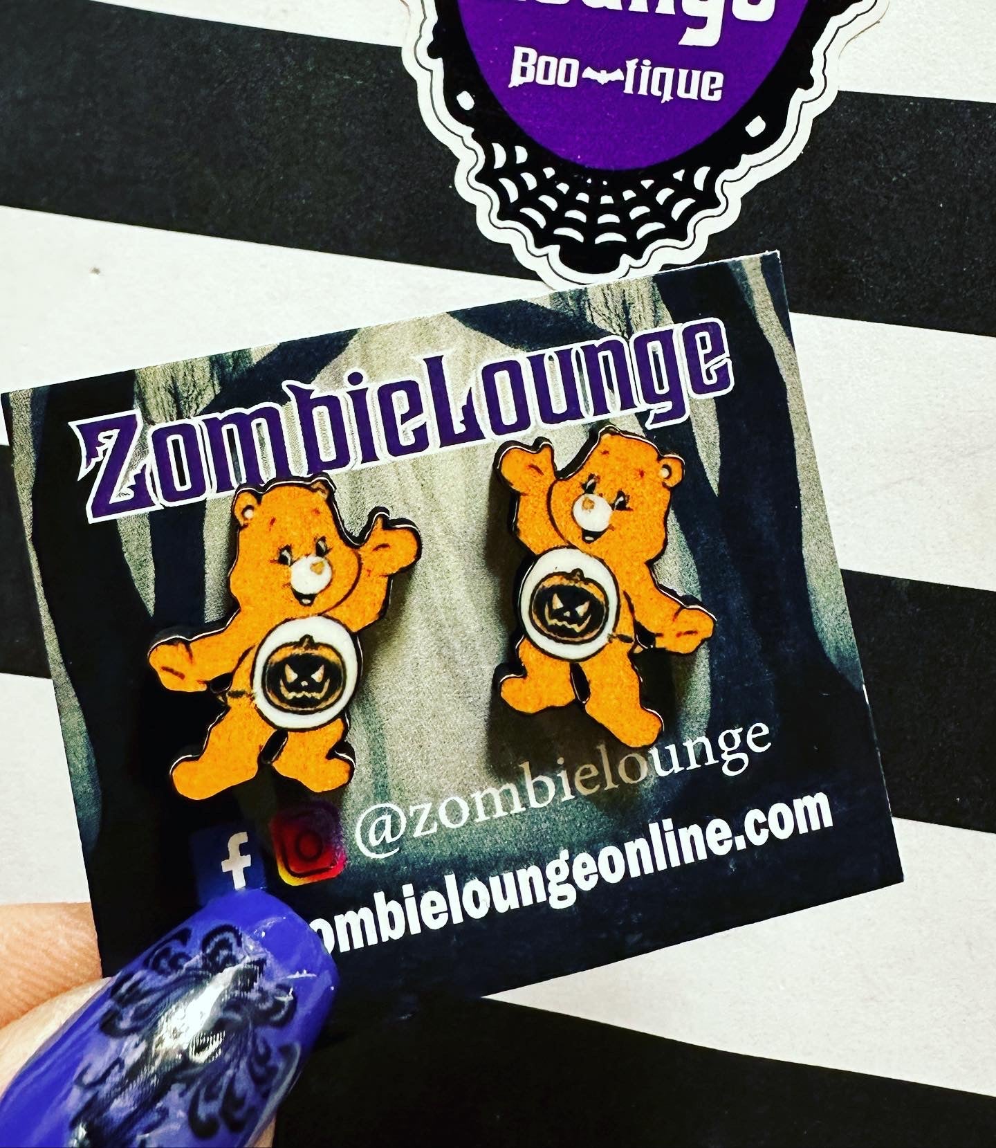 Spooky Bears Earrings