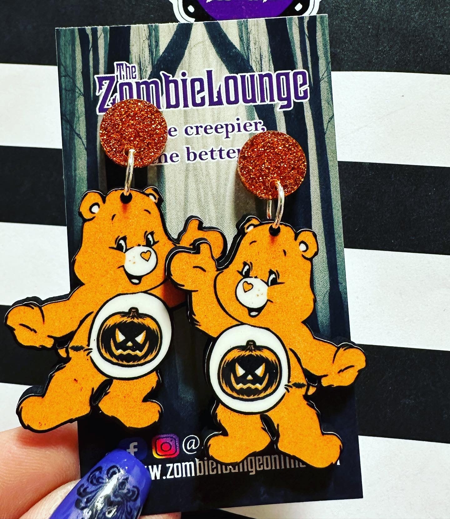 Spooky Bears Earrings