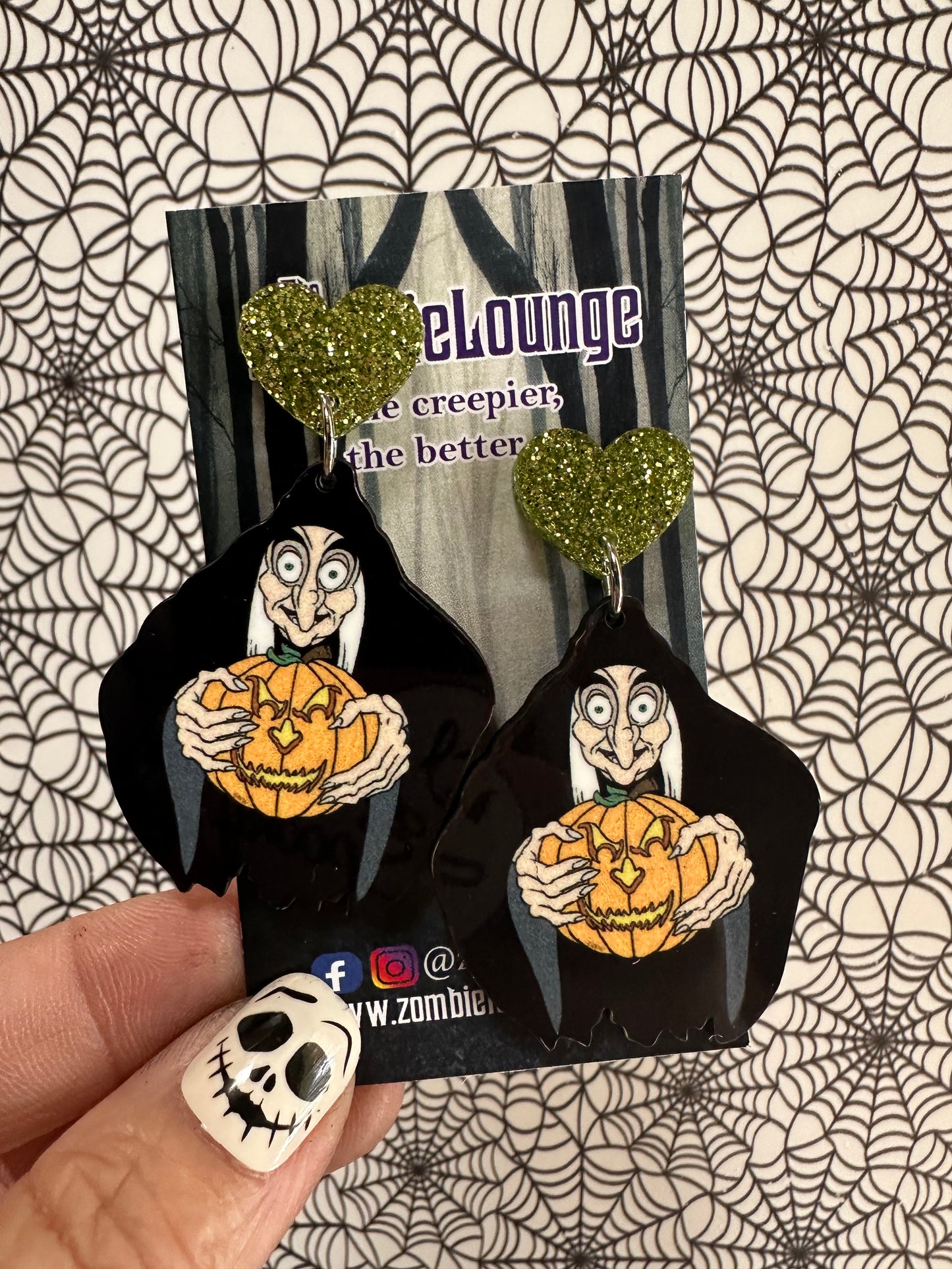 Evil Witch Earrings