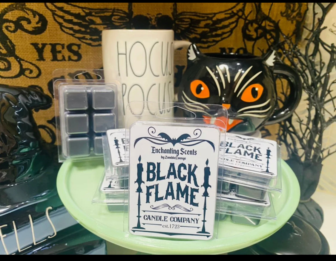 Black Flame Candle Wax Melts – zombieloungeonline