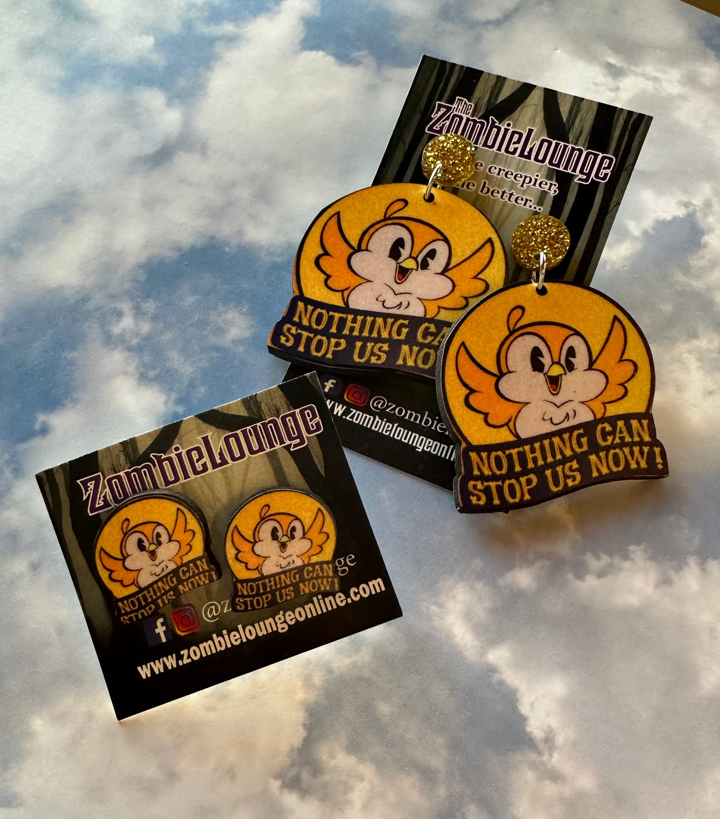 Yellow Bird Earrings