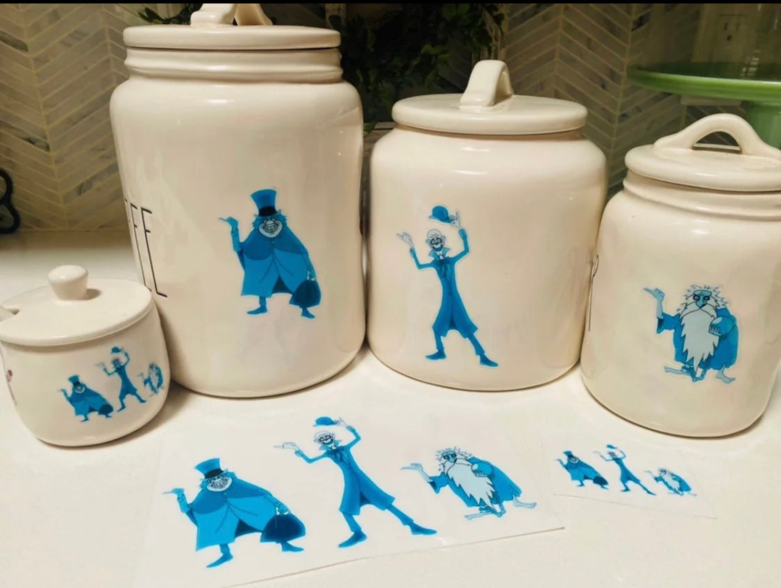 Hitch Hiking Ghosts Decal Set