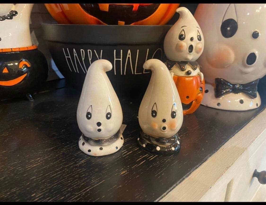 Johanna Parker Ghost Salt & Pepper Shakers Set of 2