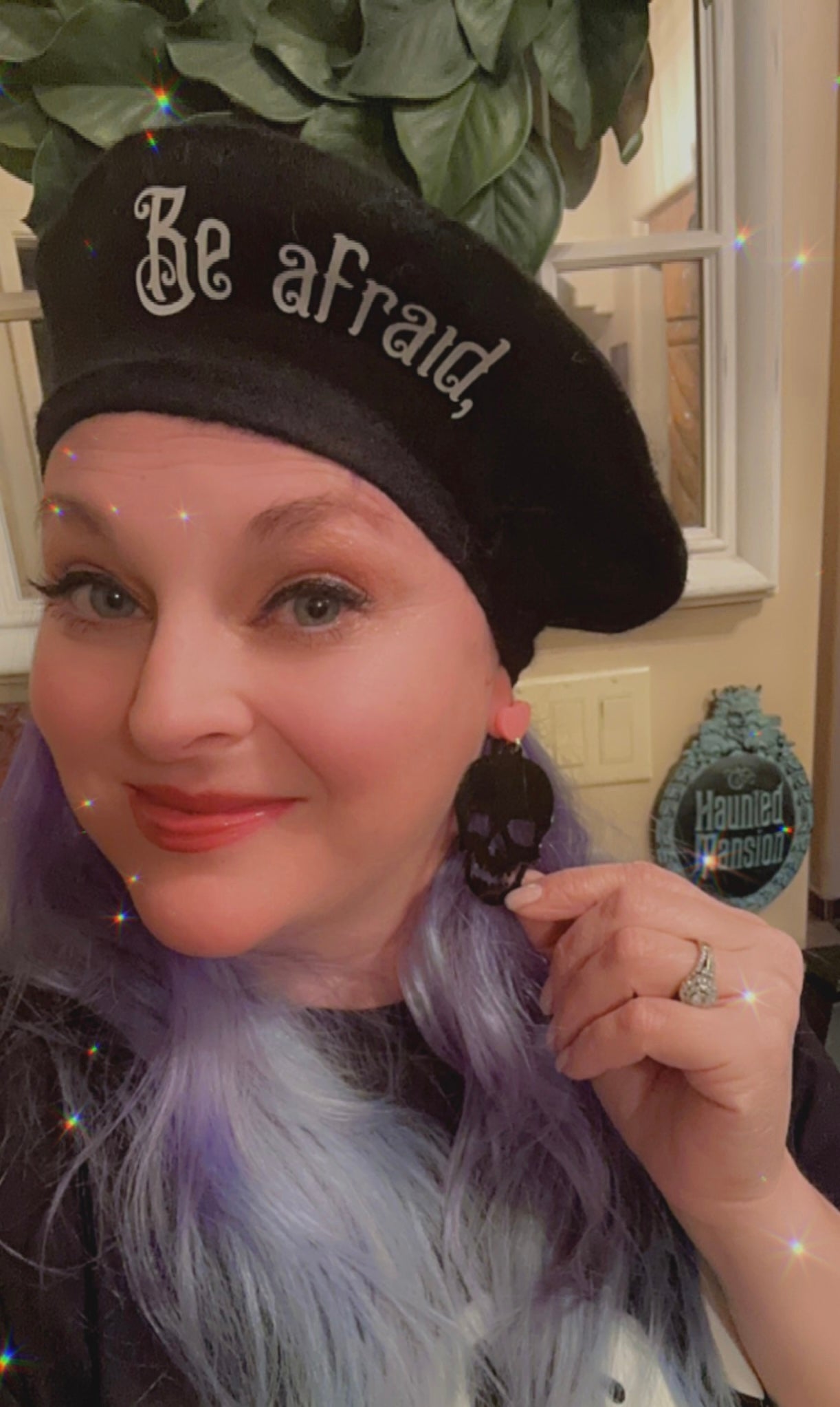 Wednesday Be Afraid Beret