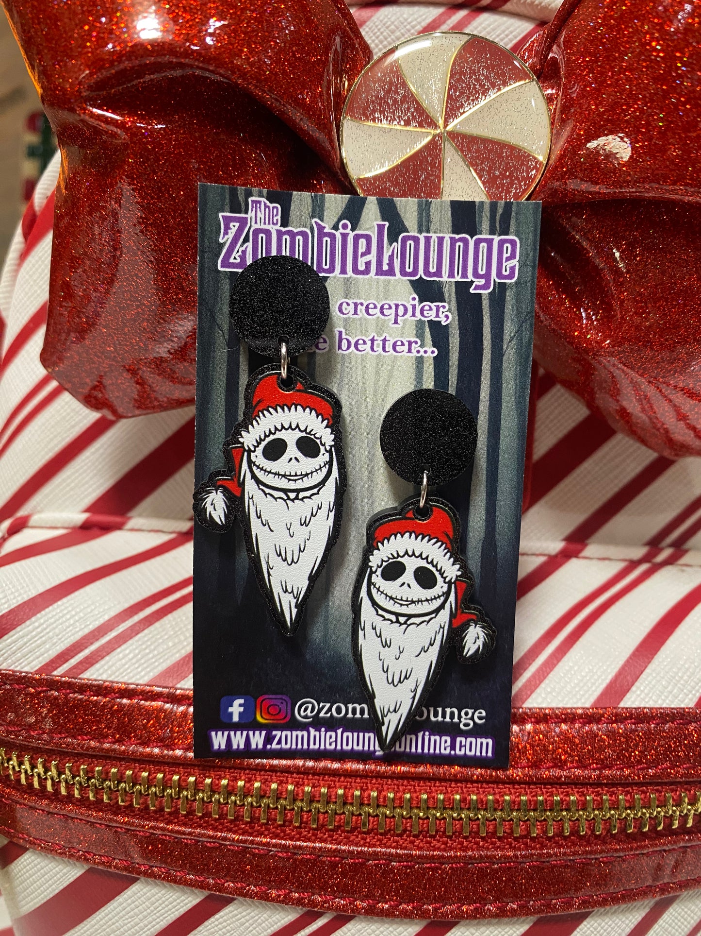 Christmas Jack Earrings