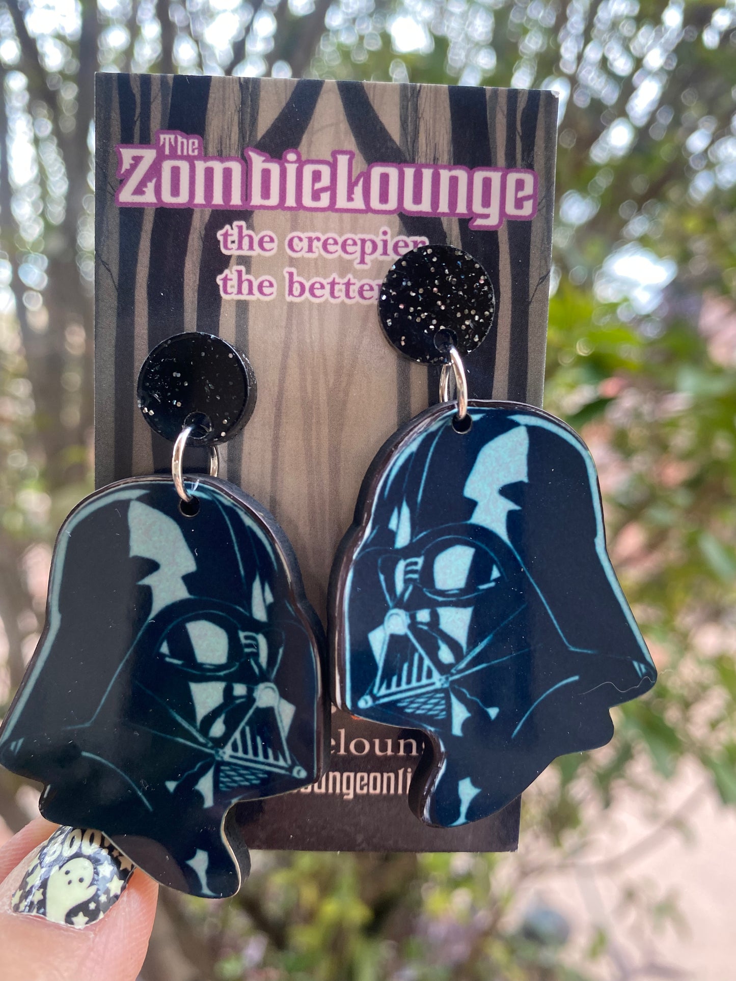 Darth Vader Side Hanging Studs