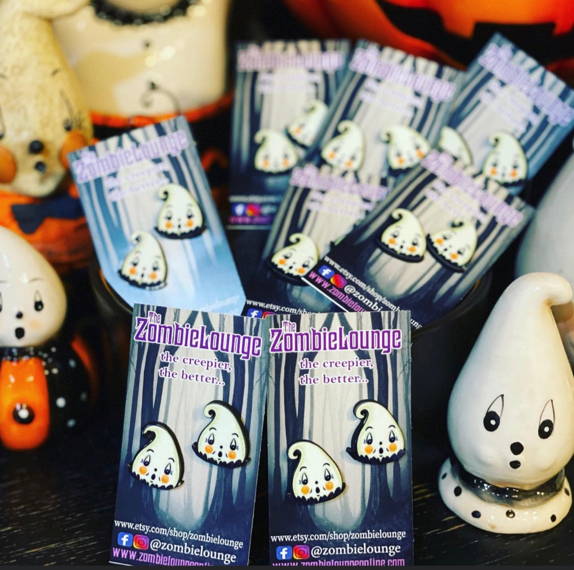 Johanna Parker Ghost Earrings