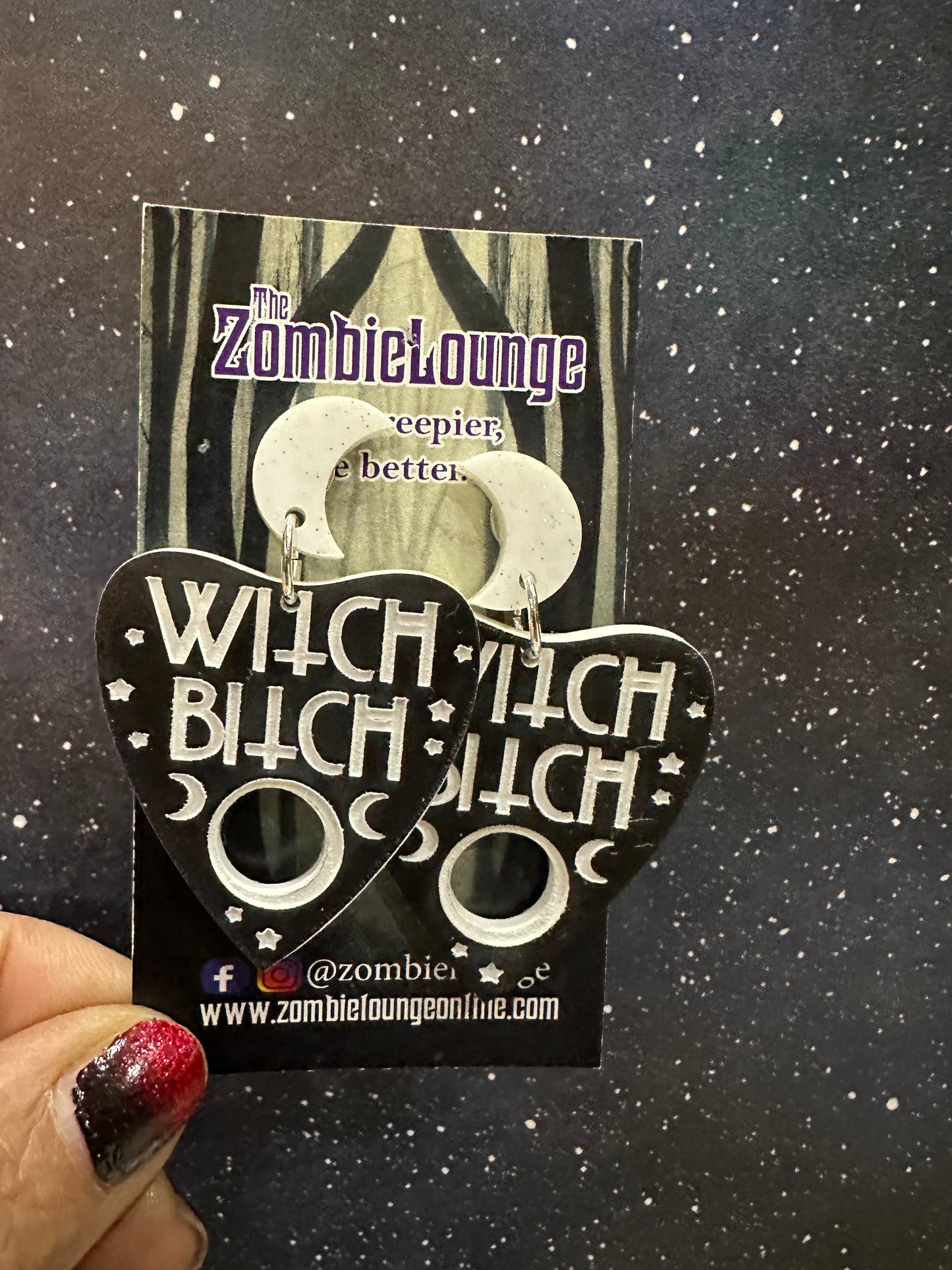 Witch Planchette Earrings