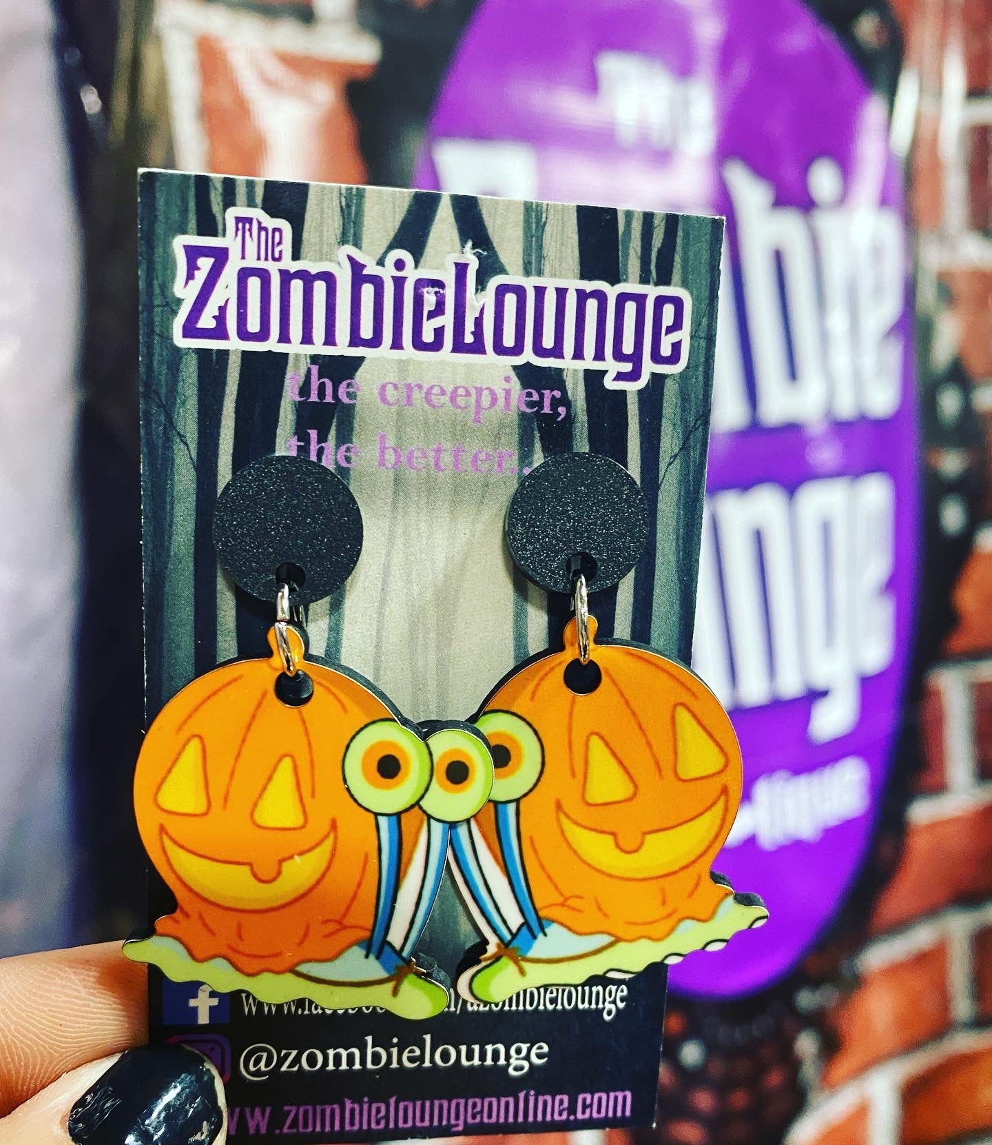 Gary Halloween Earrings