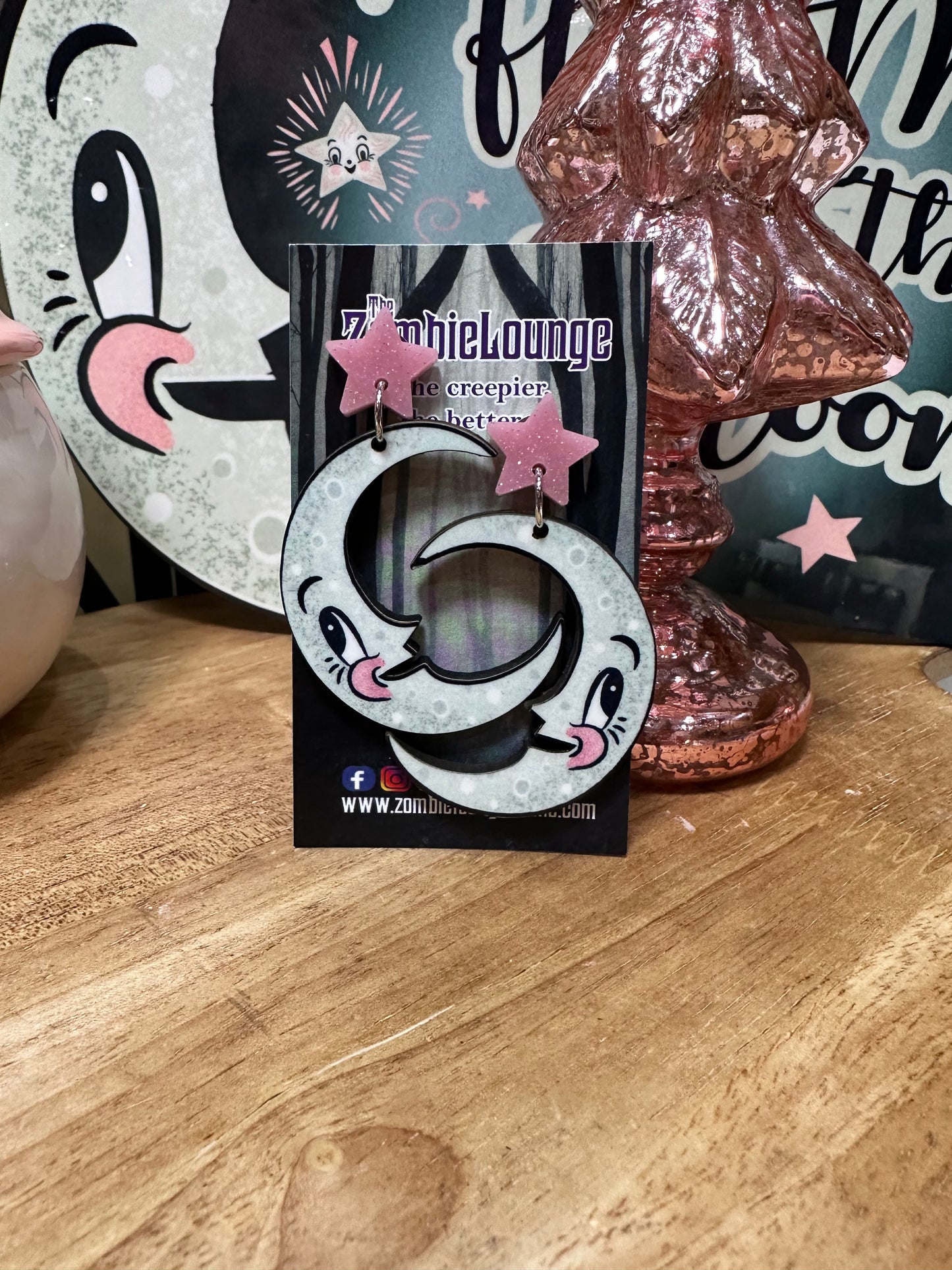 Laughing Luna Earrings