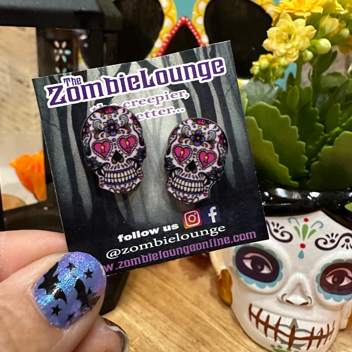 Sugar Skull Earrings