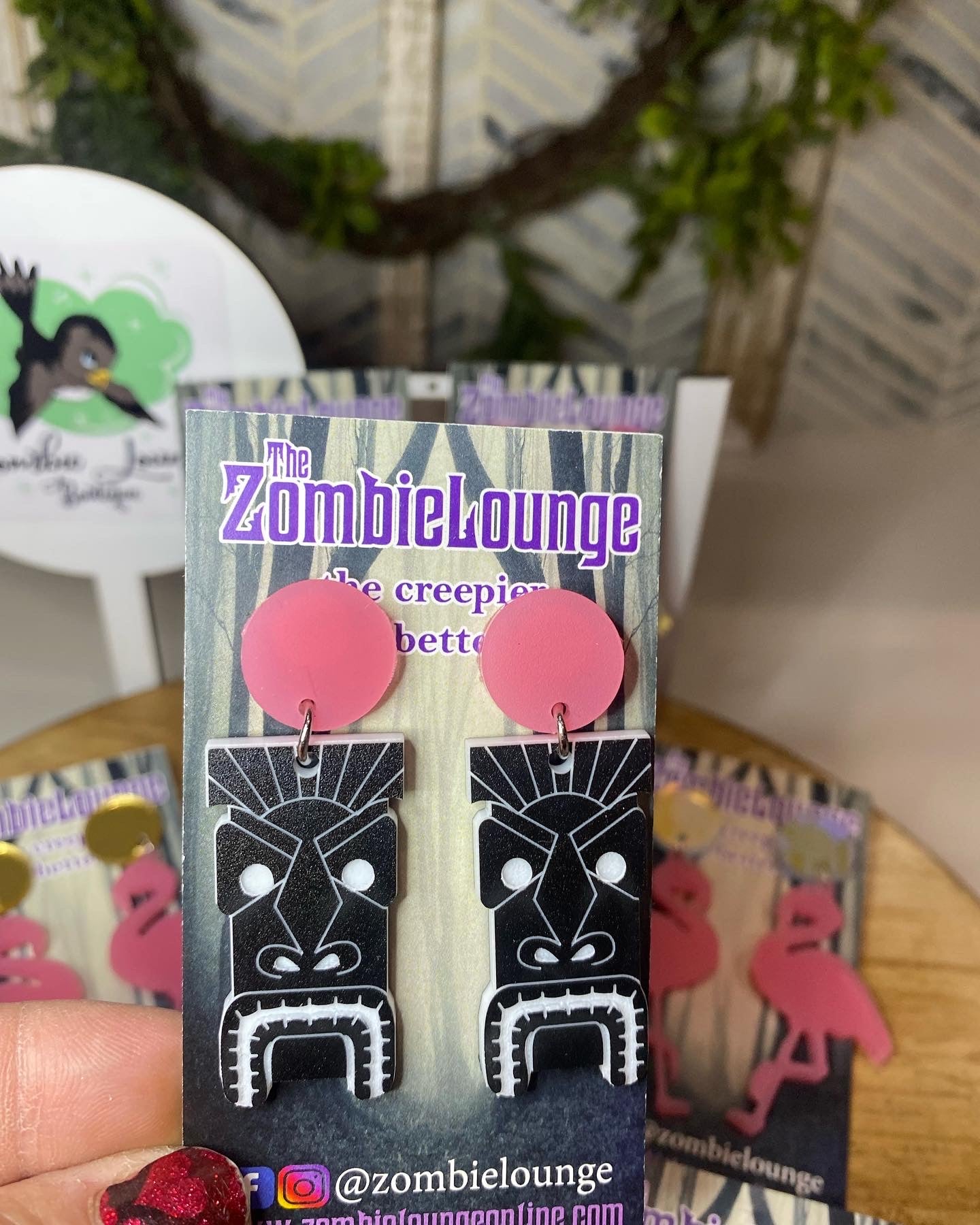 Tiki Earrings