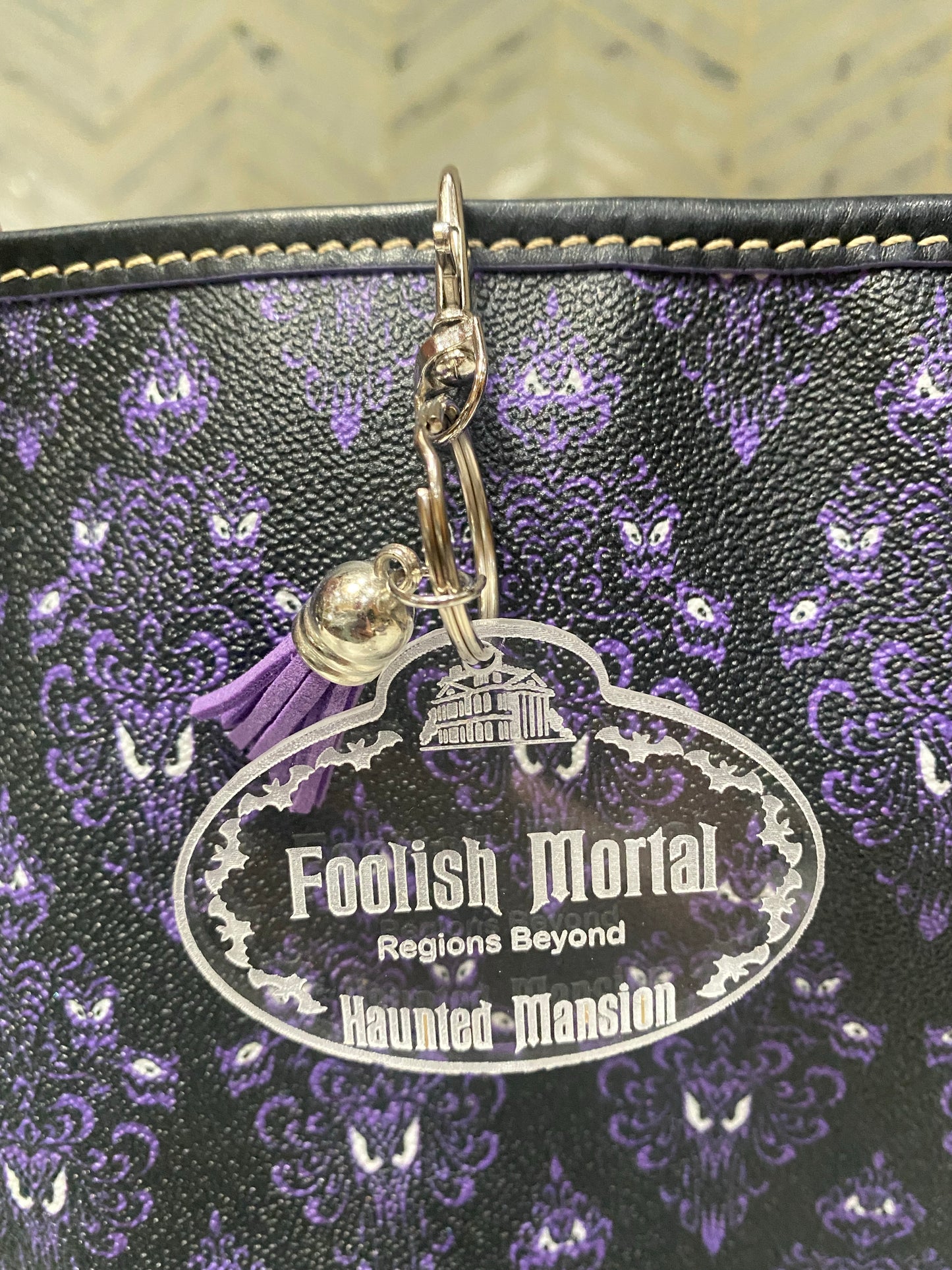 Name Badge Purse Charms