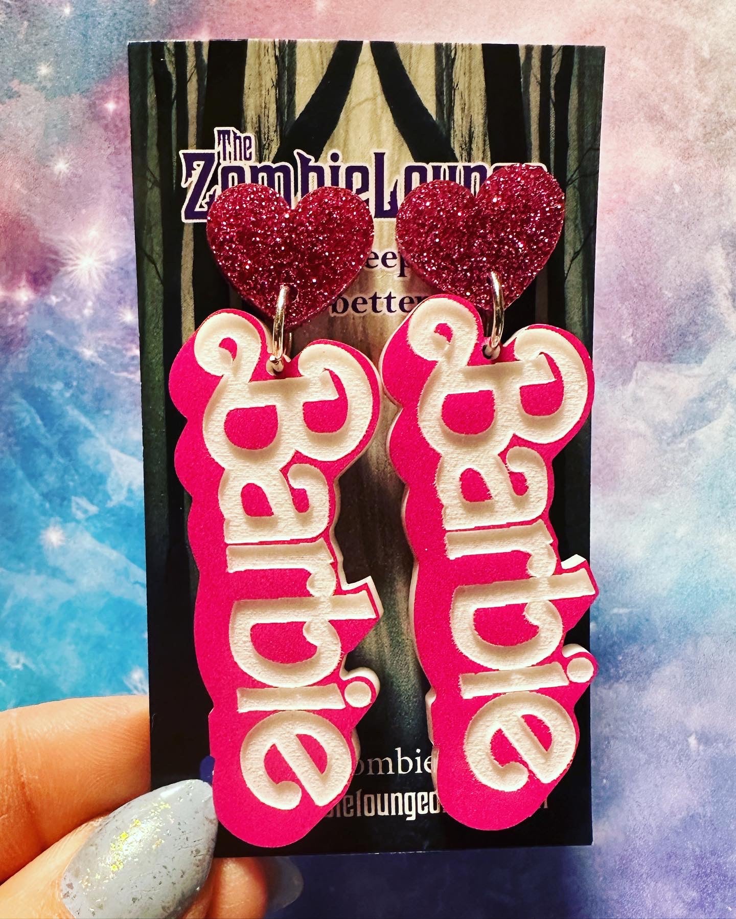 Plastic Doll Earrings