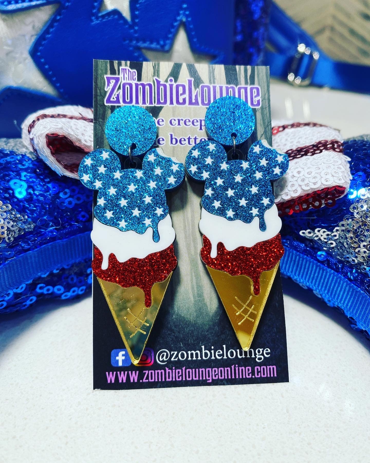 July 4th Mickey Ice Cream