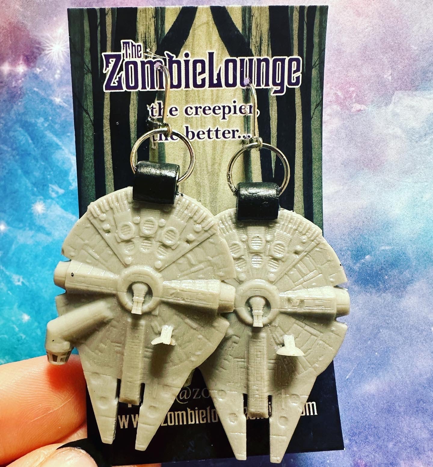 Star Ship Earrings