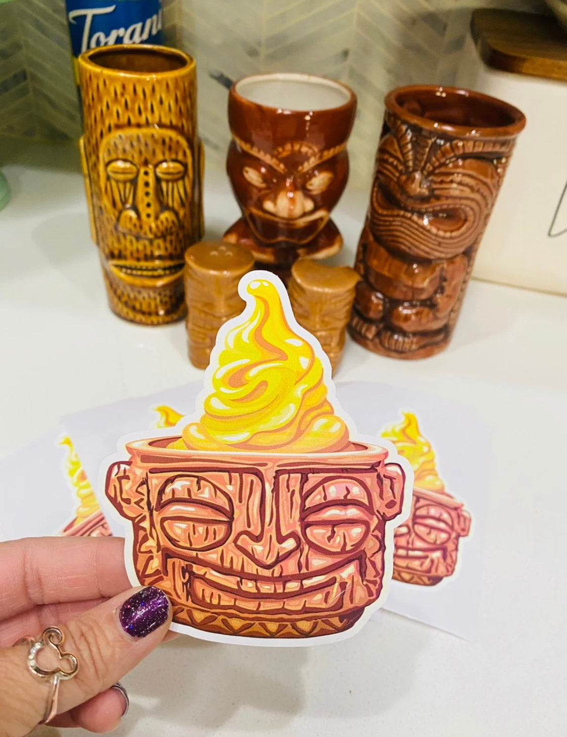Tiki Dole Whip Sticker