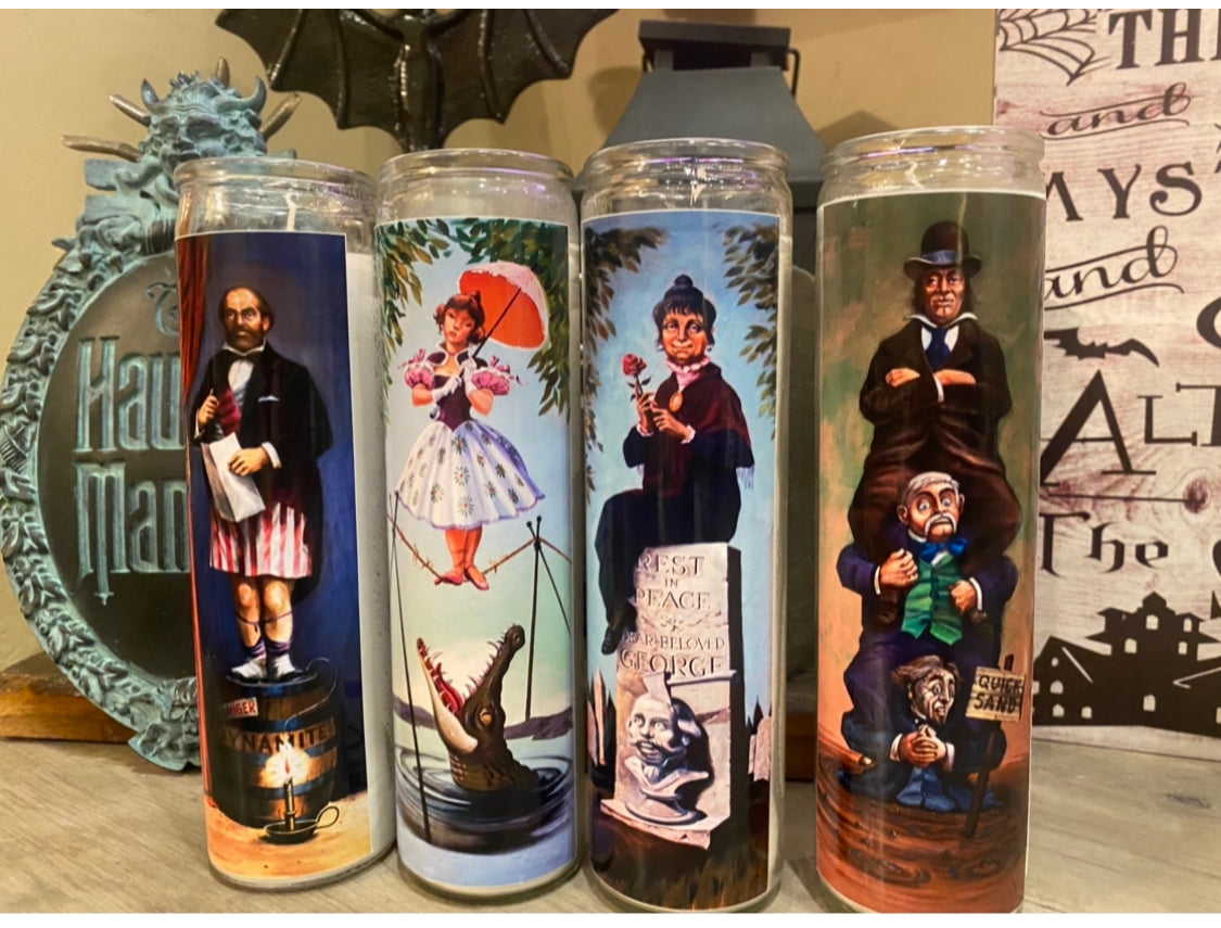 Haunted Mansion Candle Set