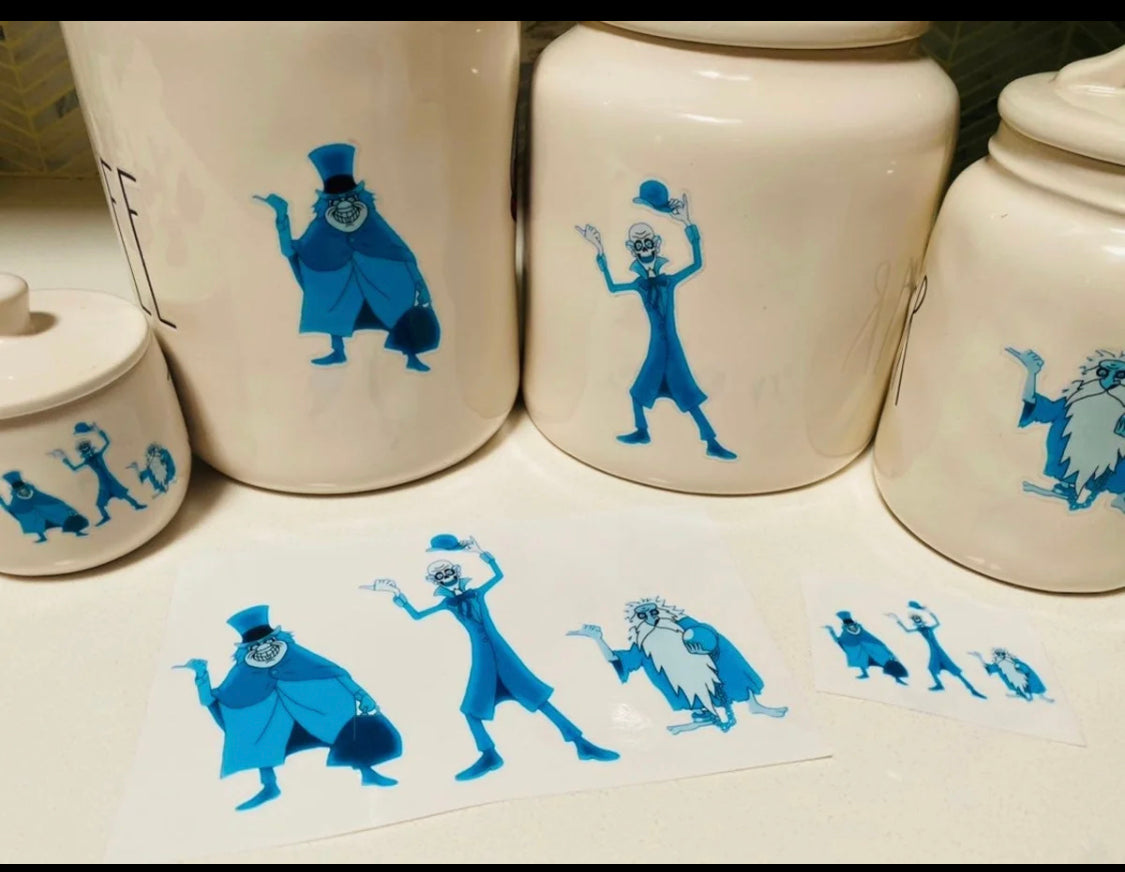 Hitch Hiking Ghosts Decal Set