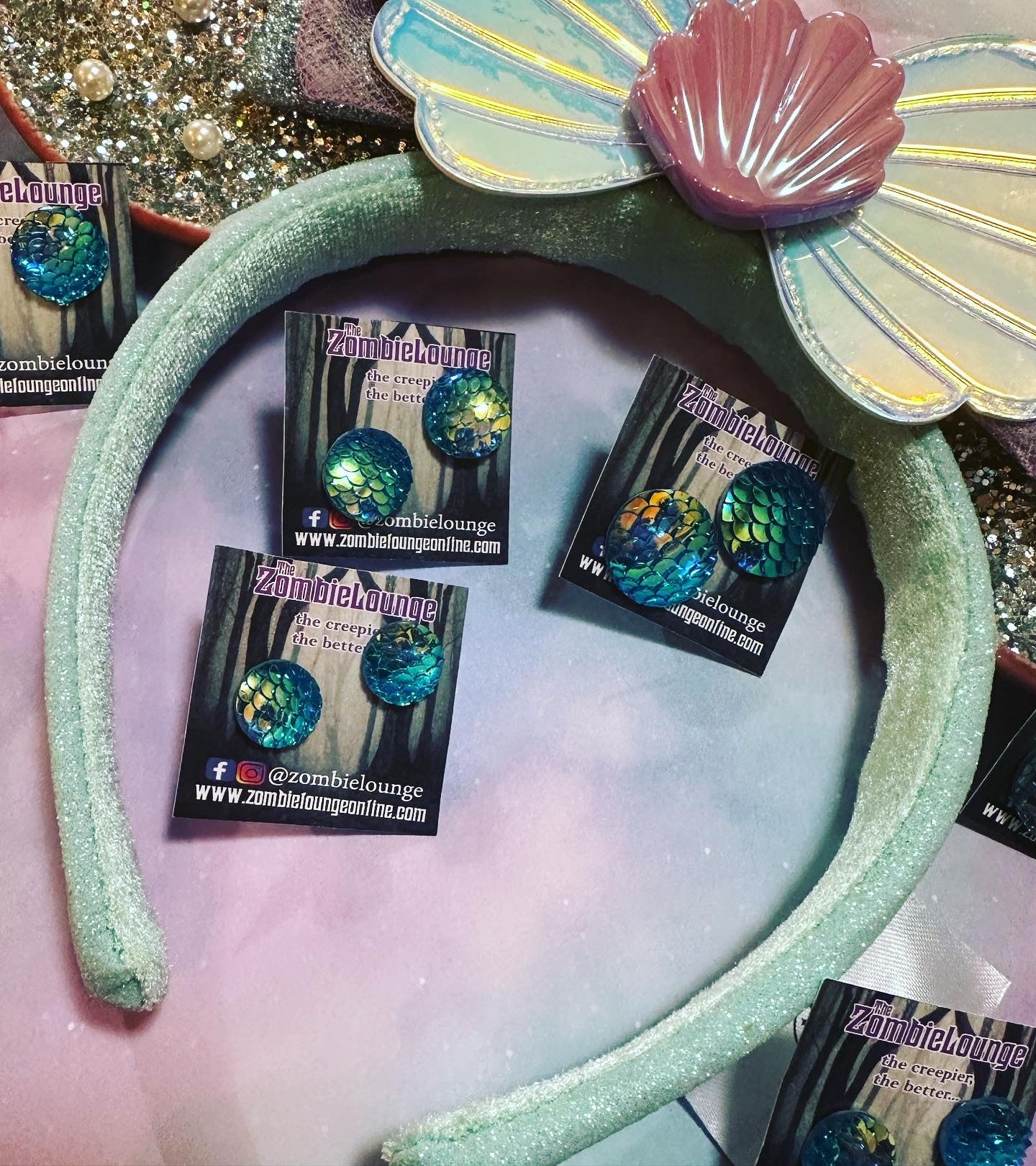 Mermaid Studs