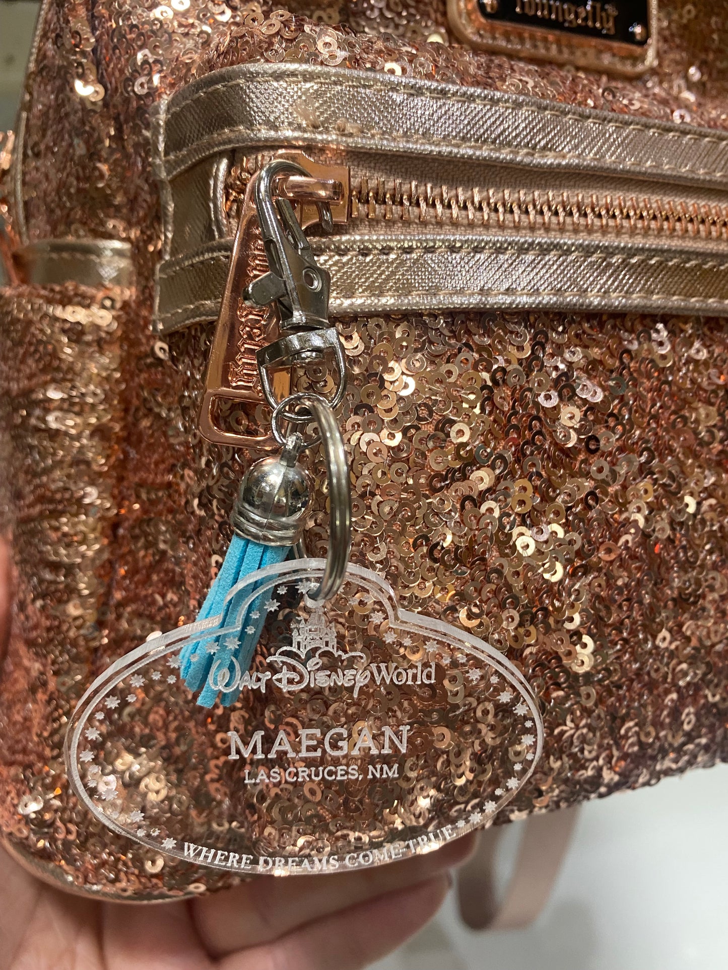 Name Badge Purse Charms