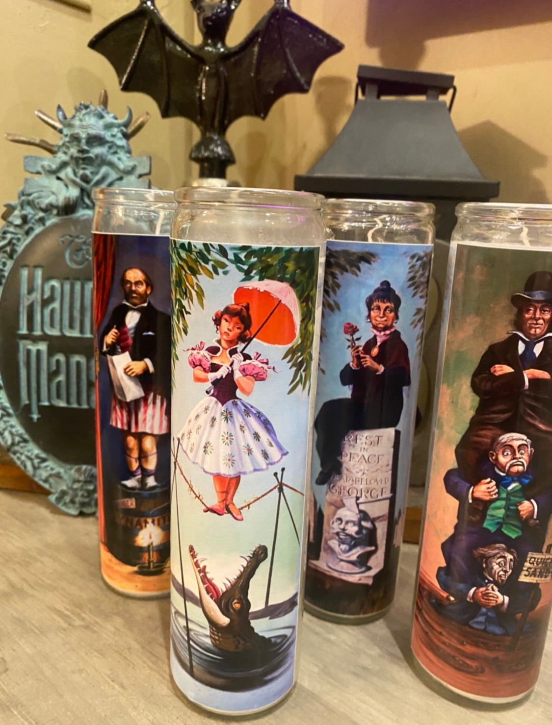 Haunted Mansion Candle Set