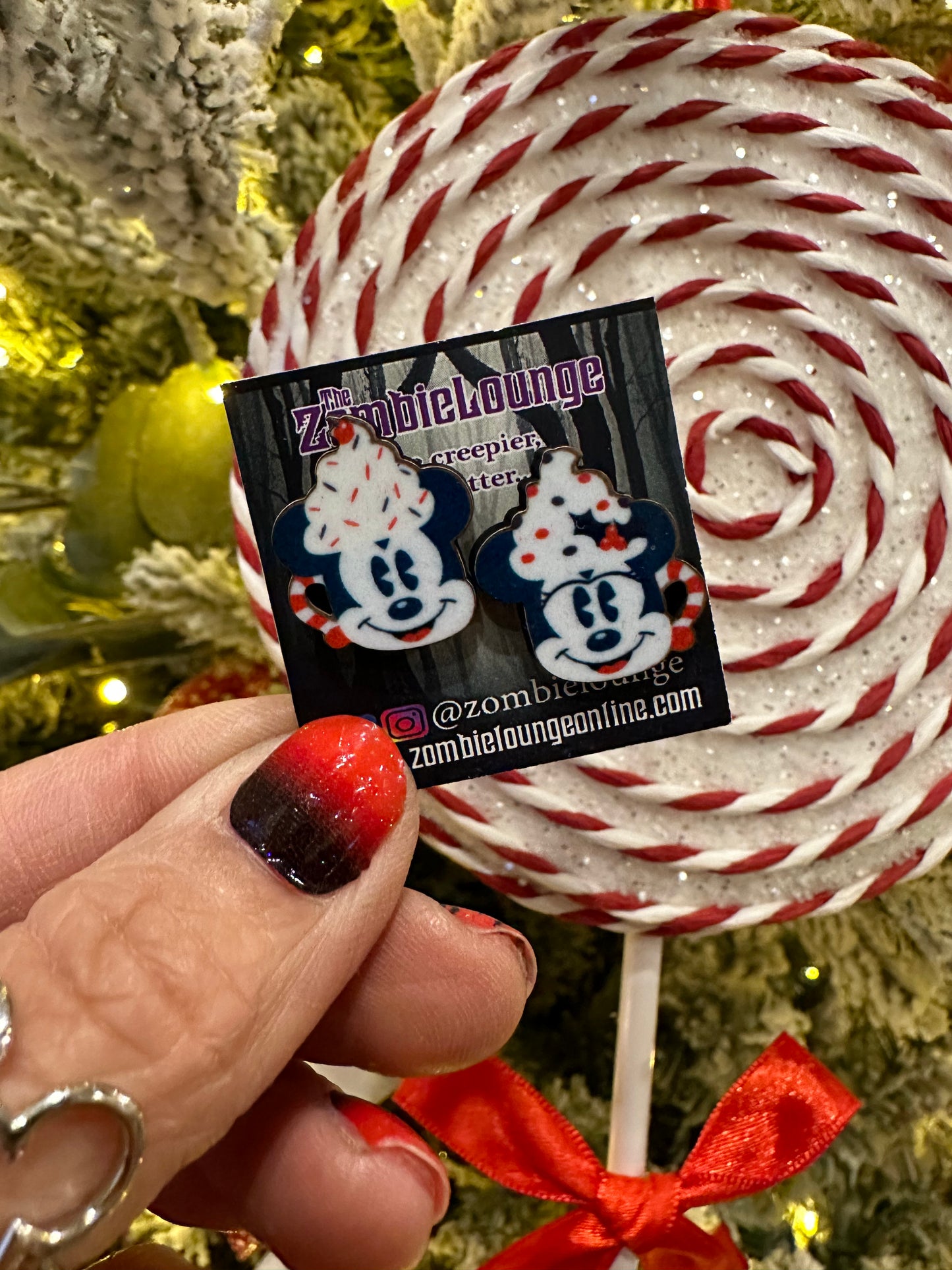 Christmas Latte Earrings