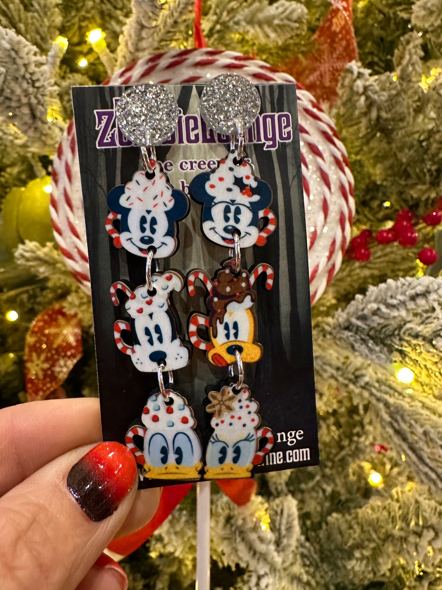 Christmas Latte Earrings