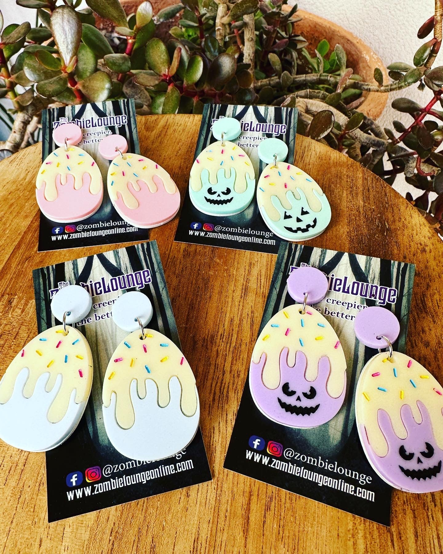 Easter Candy Eggs Earrings