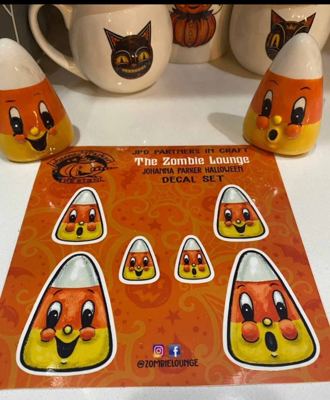 Johanna Parker Design Candy Corn Decals