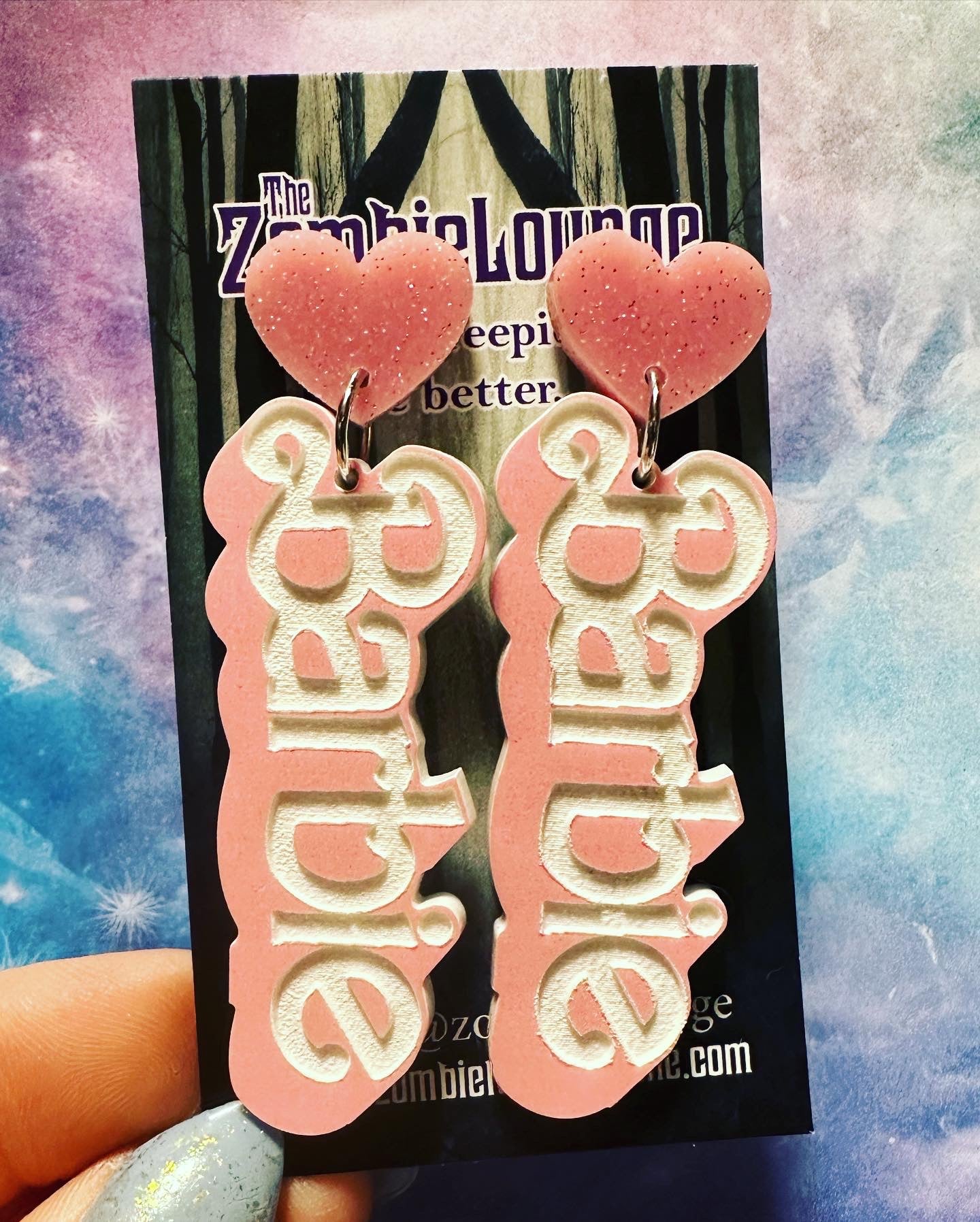 Plastic Doll Earrings