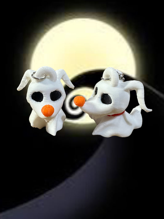 Ghost Dog Earrings