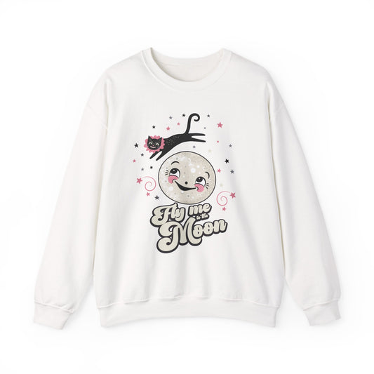 Johanna Parker X Zombielounge fly me to the moon crewneck