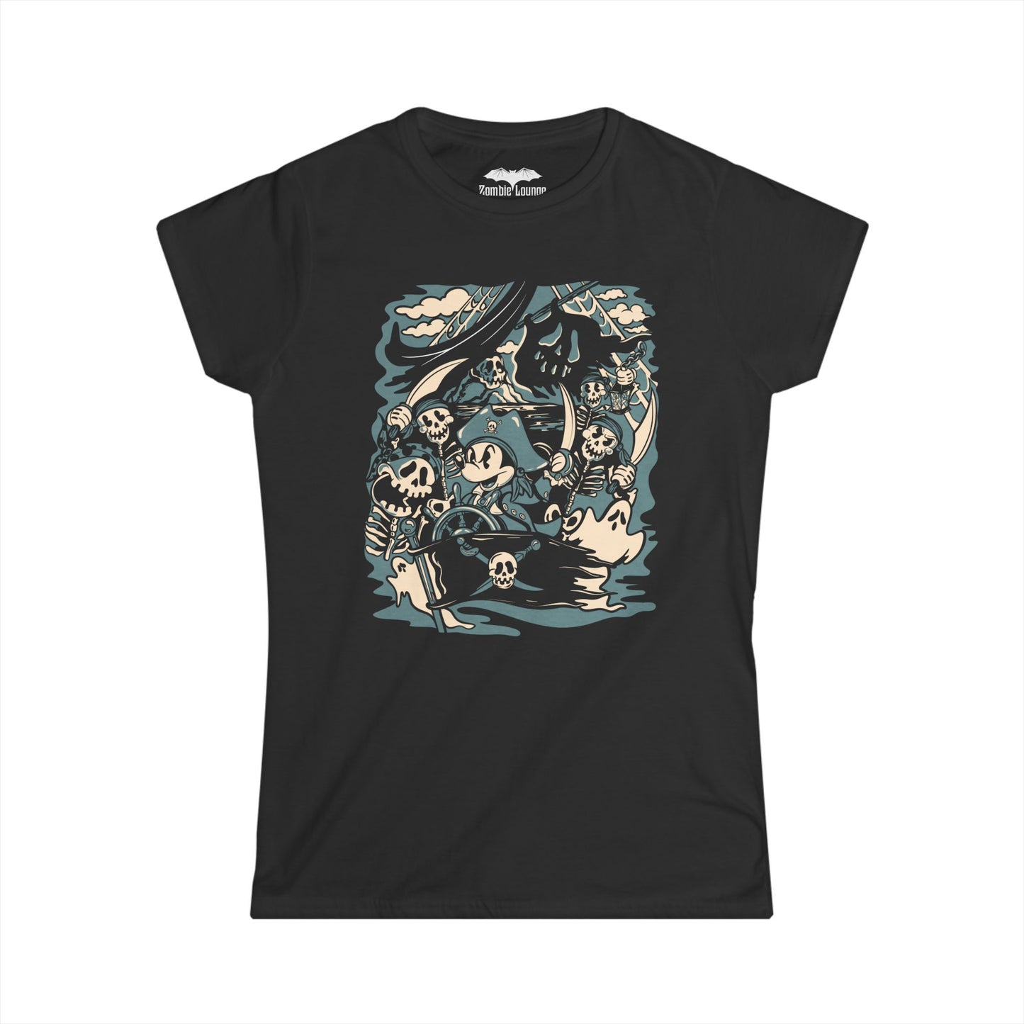 Cursed Pirate Ship - Woman's T shirt