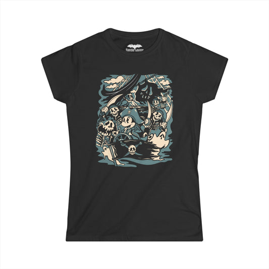 Cursed Pirate Ship - Woman's T shirt
