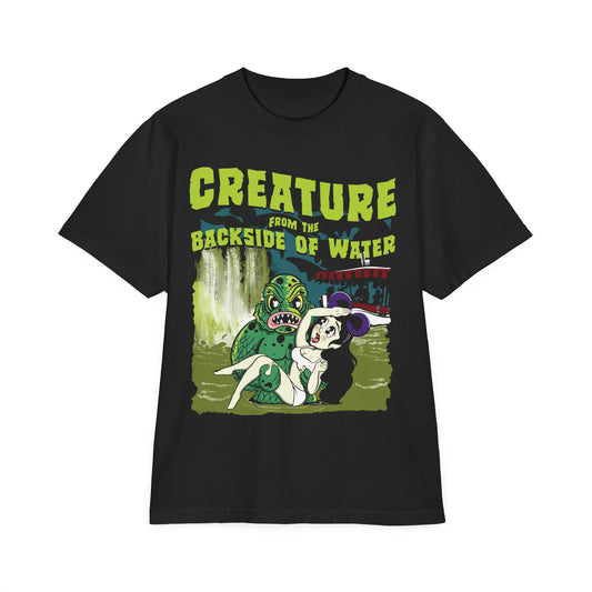 Creature From the Backside of Water Design - Shaka Wear T shirt