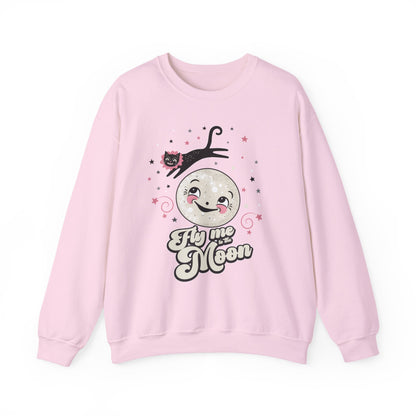 Johanna Parker X Zombielounge fly me to the moon crewneck