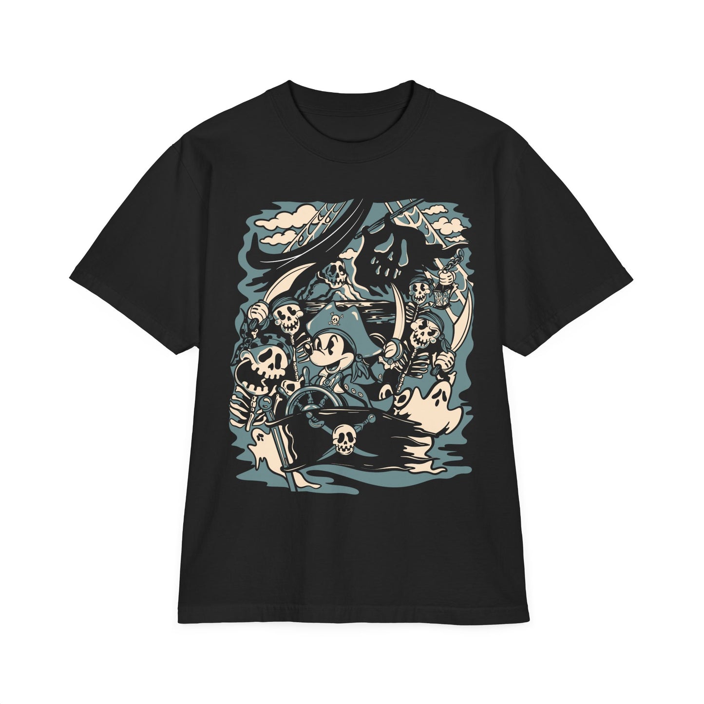 Pirate Skeleton Crew Graphic T-Shirt — Shaka Wear T shirt