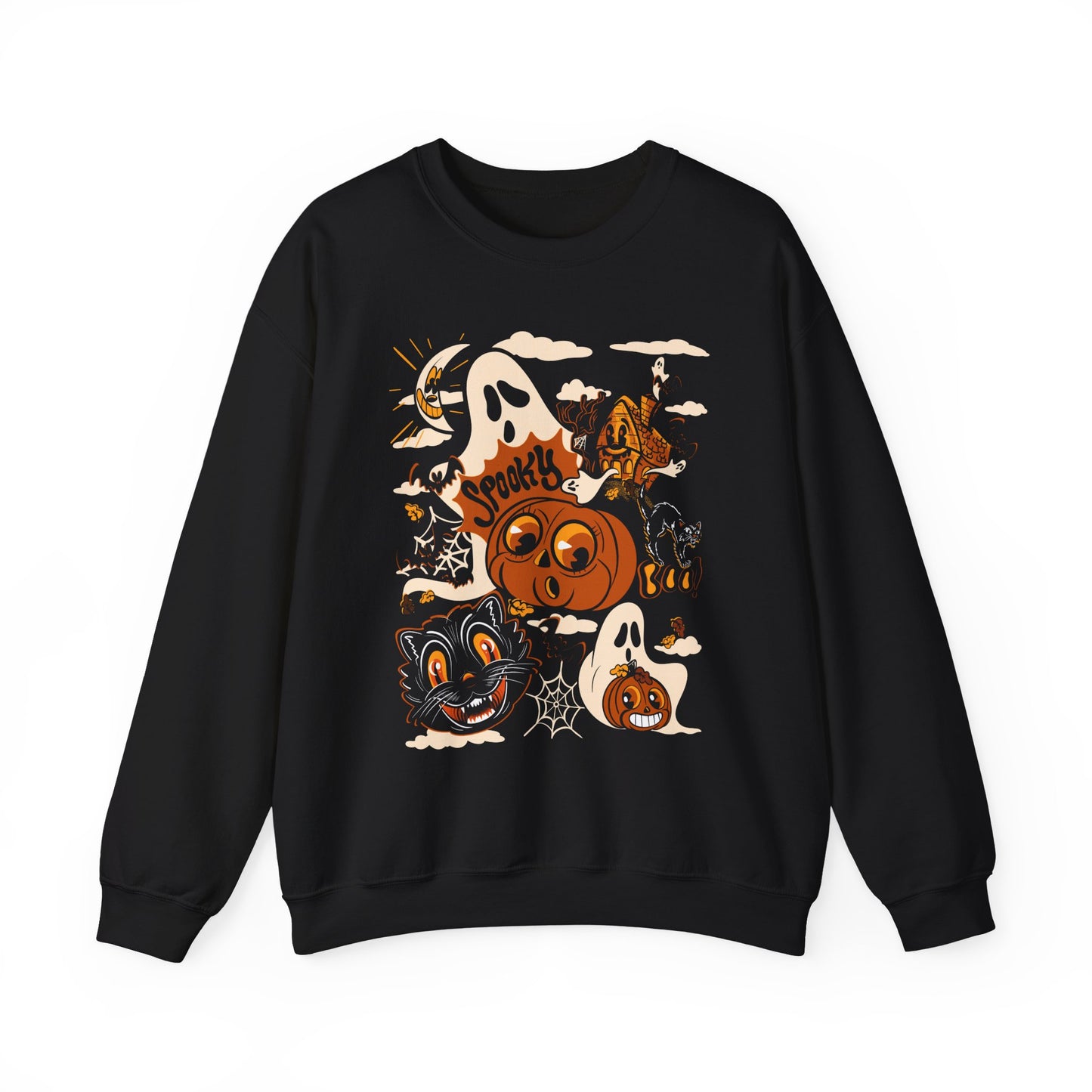 Halloween Haunt — Retro Halloween Crew neck