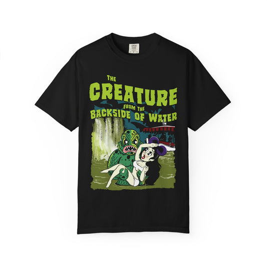 Creature from the backside of water shirt