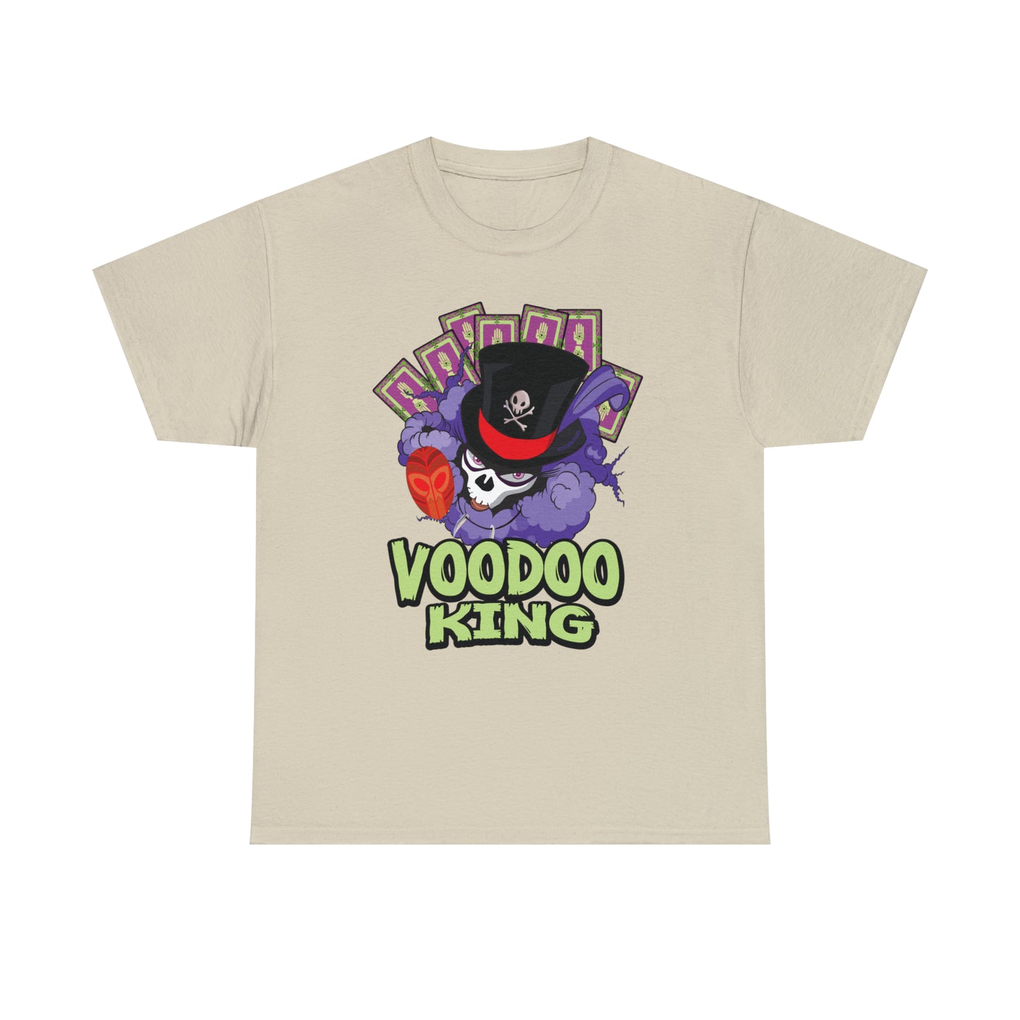 Voodoo King - The Cards The Cards Unisex Heavy Cotton Tee